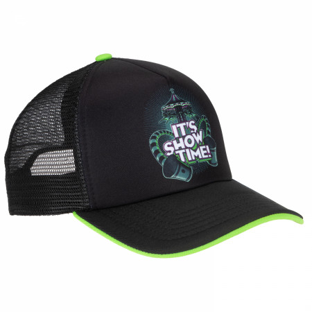 Beetlejuice It's Show Time Trucker Hat