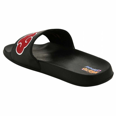 Naruto Akatsuki Cloud Logos Slides Sandals