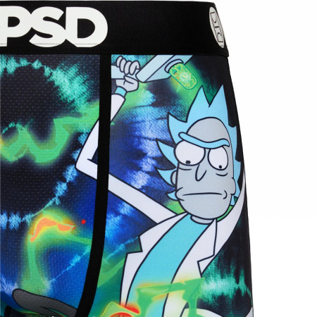 Rick and Morty Portal Tie-Dye PSD Boxer Briefs