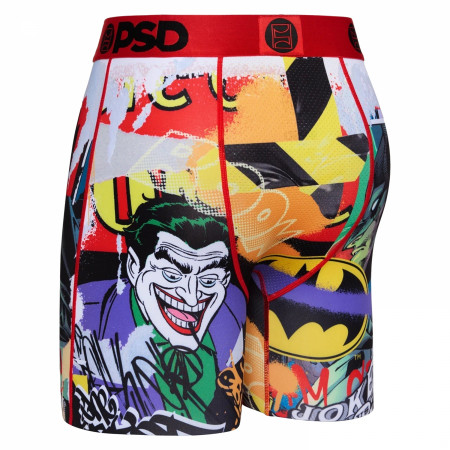 The Joker Vs Batman Collage PSD Boxer Briefs