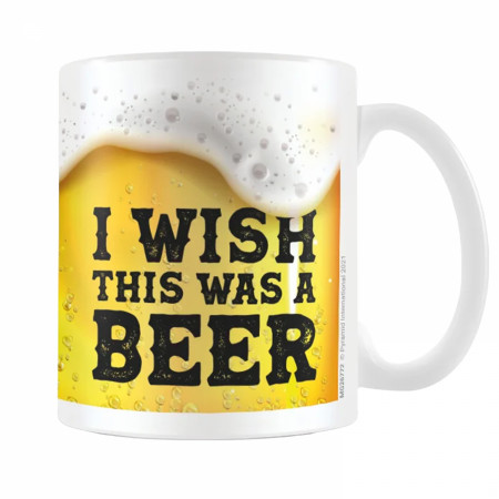 I Wish This Was Beer 11 oz. Ceramic Mug