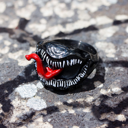 Venom Symbiote Ring