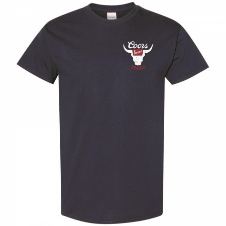 Coors Banquet Rodeo Navy Blue Colorway T-Shirt