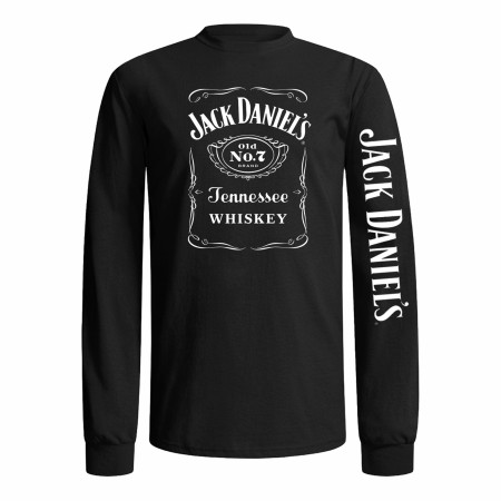Jack Daniels Old No.7 Brand Tennessee Whiskey Long Sleeve Shirt