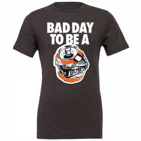 Busch Light Bad Day to Be a Can Grey Colorway T-Shirt