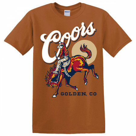 Coors Golden Colorado Art Rodeo T-Shirt