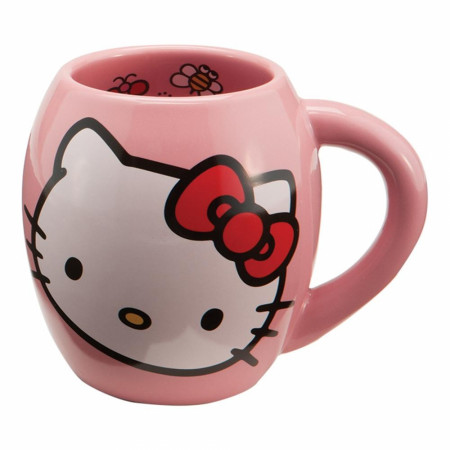 Hello Kitty 18 Ounce Pink Ceramic Mug