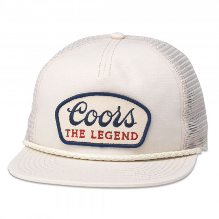 Coors The Legend Flat Bill Adjustable Snapback Hat