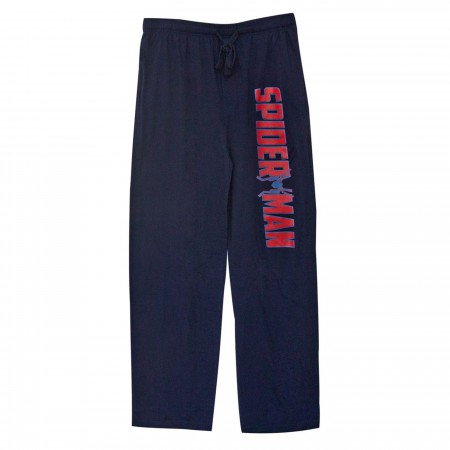 Spider-Man Iron Spider Logo Navy Unisex Sleep Pants
