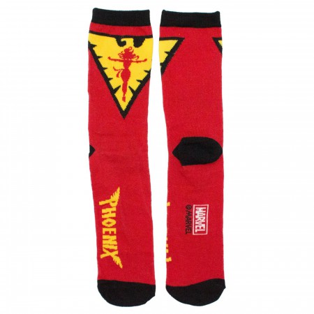 X-Men Dark Phoenix Crew Socks