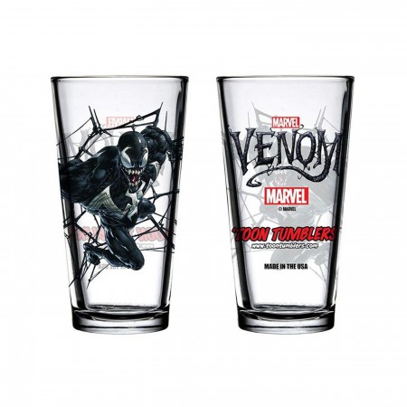 Venom Symbiote Pint Glass