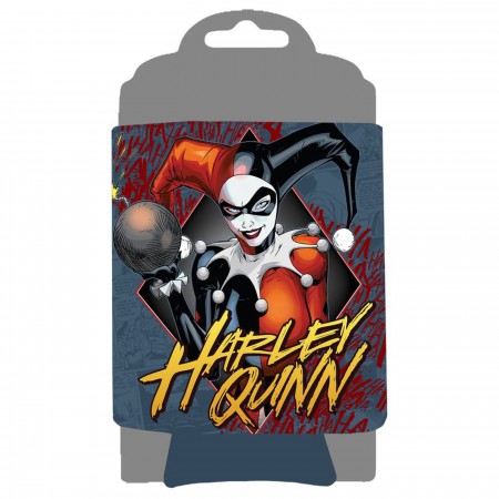 Harley Quinn Diamond Can Cooler