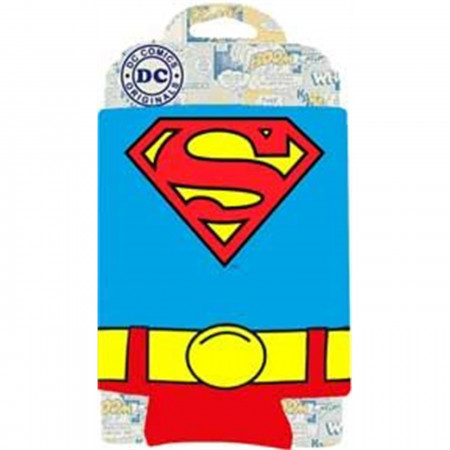 Superman Uniform Can Cooler