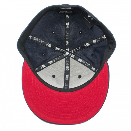 Captain Marvel Navy New Era 59Fifty Fitted Hat