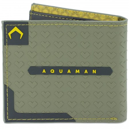 Aquaman Icon Rubber Wallet
