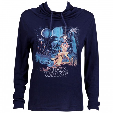 Star Wars Movie Poster Long Sleeve Women's T-Shirt