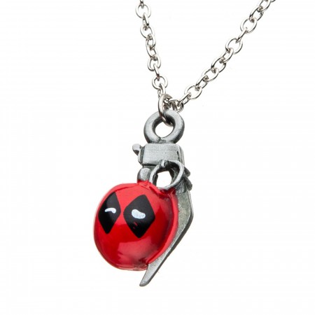 Deadpool Grenade Necklace