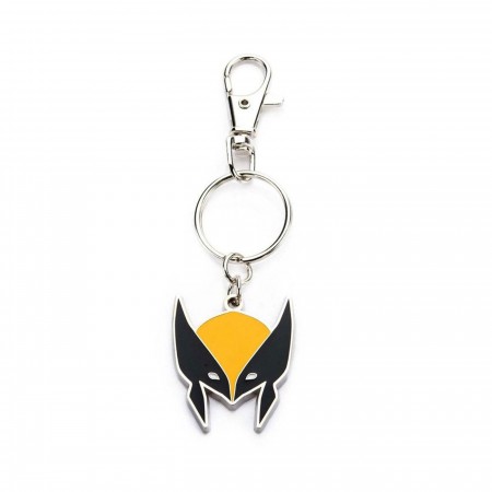 Marvel Base Metal Wolverine Logo with Stainless Steel Key Chain