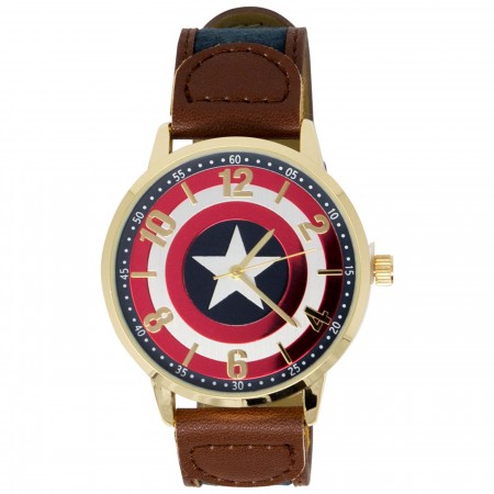 Captain America Logo Watch