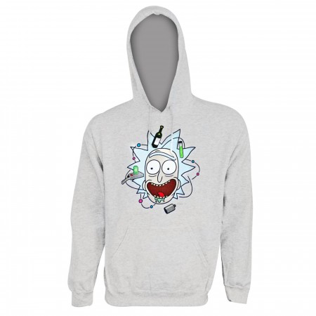 Rick and Morty Rick Face Hoodie