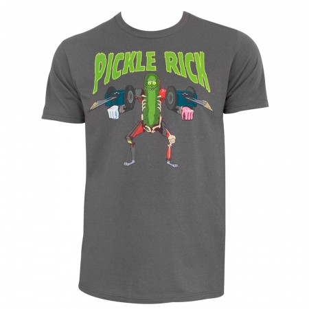 Rick And Morty Pickle Rick's Gym T-Shirt