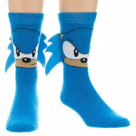 Sega Sonic Crew Sock with Quills
