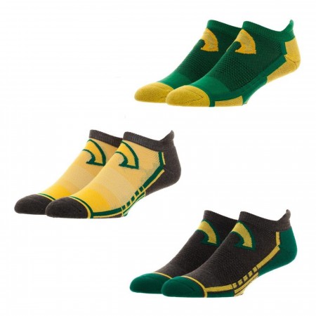 Aquaman 3 Pair Active Ankle Socks