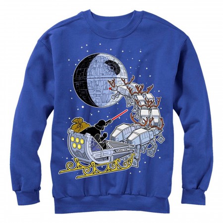 Star Wars Darth Vader Sleigh Ugly Christmas Sweater Design Sweatshirt