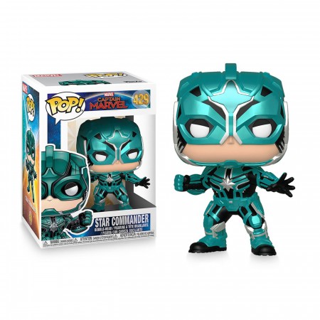 Pop! Marvel: Captain Marvel - Star Commander