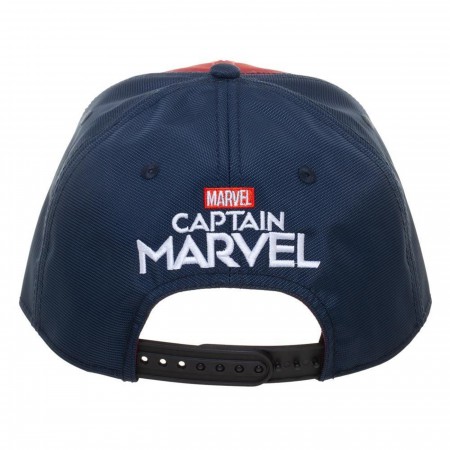 Captain Marvel Suit Up Snapback Hat