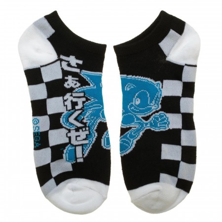 Sonic the Hedgehog Three Pack Ankle Socks