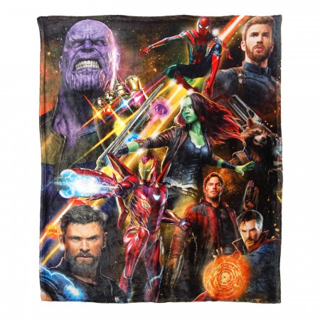 Avengers 50x60 Silk Touch Throw