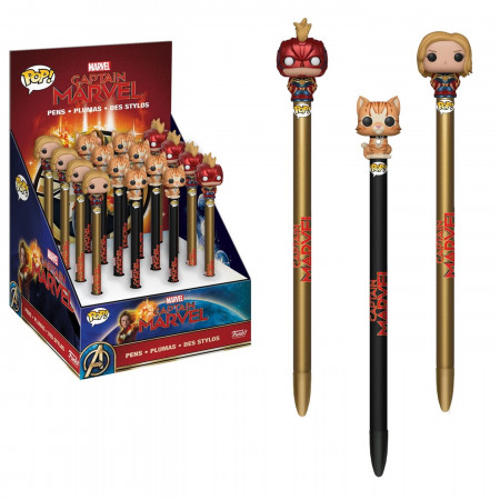 Pop! Pen Topper: Captain Marvel Mystery Piece