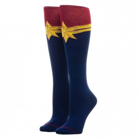 Captain Marvel Logo Socks