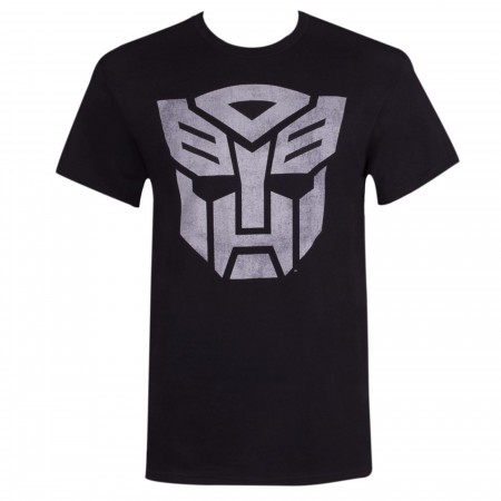 Autobots Transformers Decepticons Men's Black T-shirt