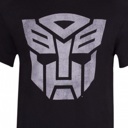 Autobots Transformers Decepticons Men's Black T-shirt