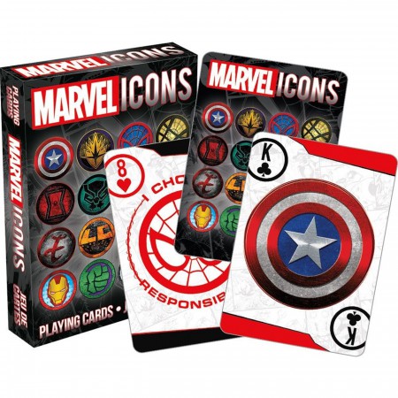 Marvel Icon Playing Card