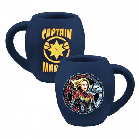 Marvel Captain Marvel 18 oz. Oval Ceramic Mug