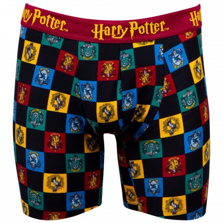 Harry Potter House Crests Boxer Briefs