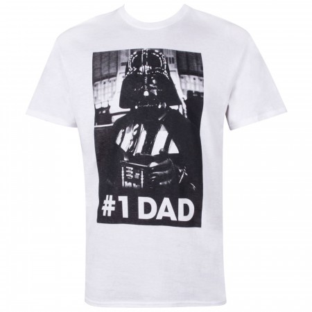 Star Wars Men's Darth Vader #1 Dad T-Shirt