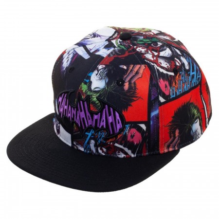 Joker Sublimated Snapback Hat