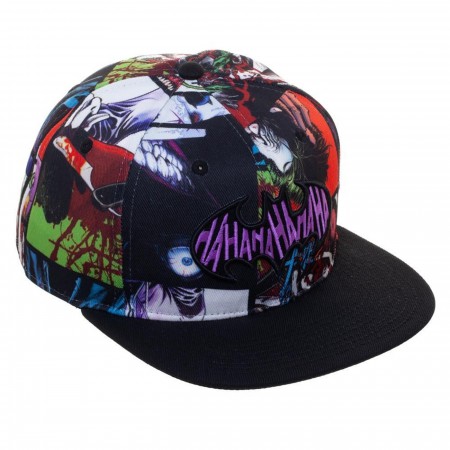 Joker Sublimated Snapback Hat