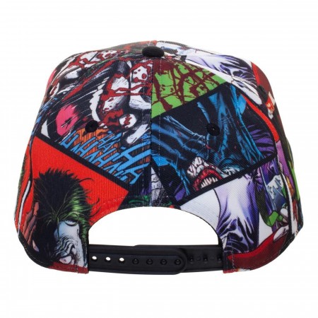 Joker Sublimated Snapback Hat