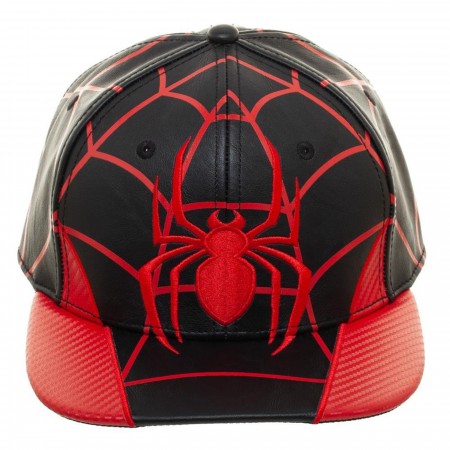 Spider-Man Miles Morales Built up Snapback Hat