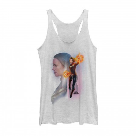 Captain Marvel Movie Carol Danver Women's Tank Top