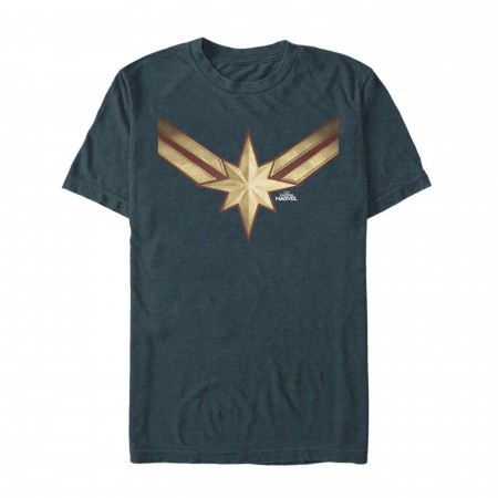 Captain Marvel Vintage Star Costume Men's T-Shirt