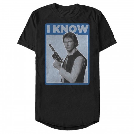 Star Wars Han Solo Quote I Know Men's T-Shirt