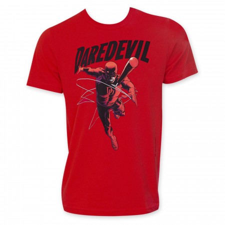 Daredevil Attack Red Men's T-Shirt