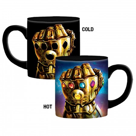 Marvel Avengers Endgame Gauntlet 20oz Heat Reveal Mug