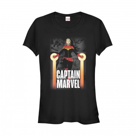 Captain Marvel In Flight Women's T-Shirt